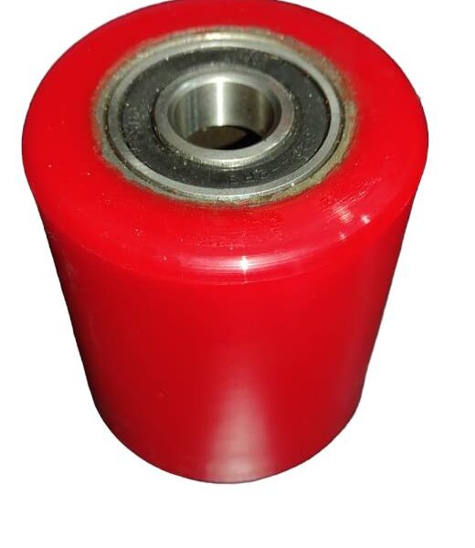 Pallet Jack Roller Polyurethane on Cast Iron